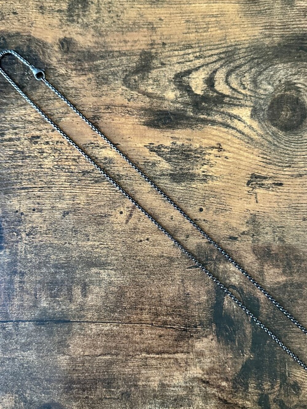 David Yurman Box Chain in Stainless Steel - 2.7mm - 24"